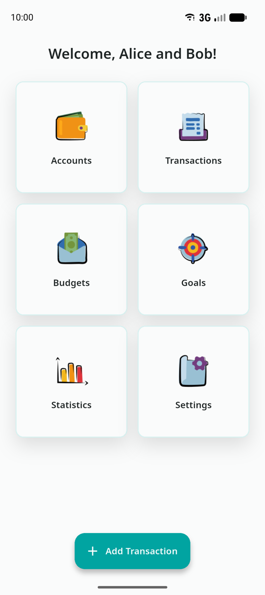 bud app screen